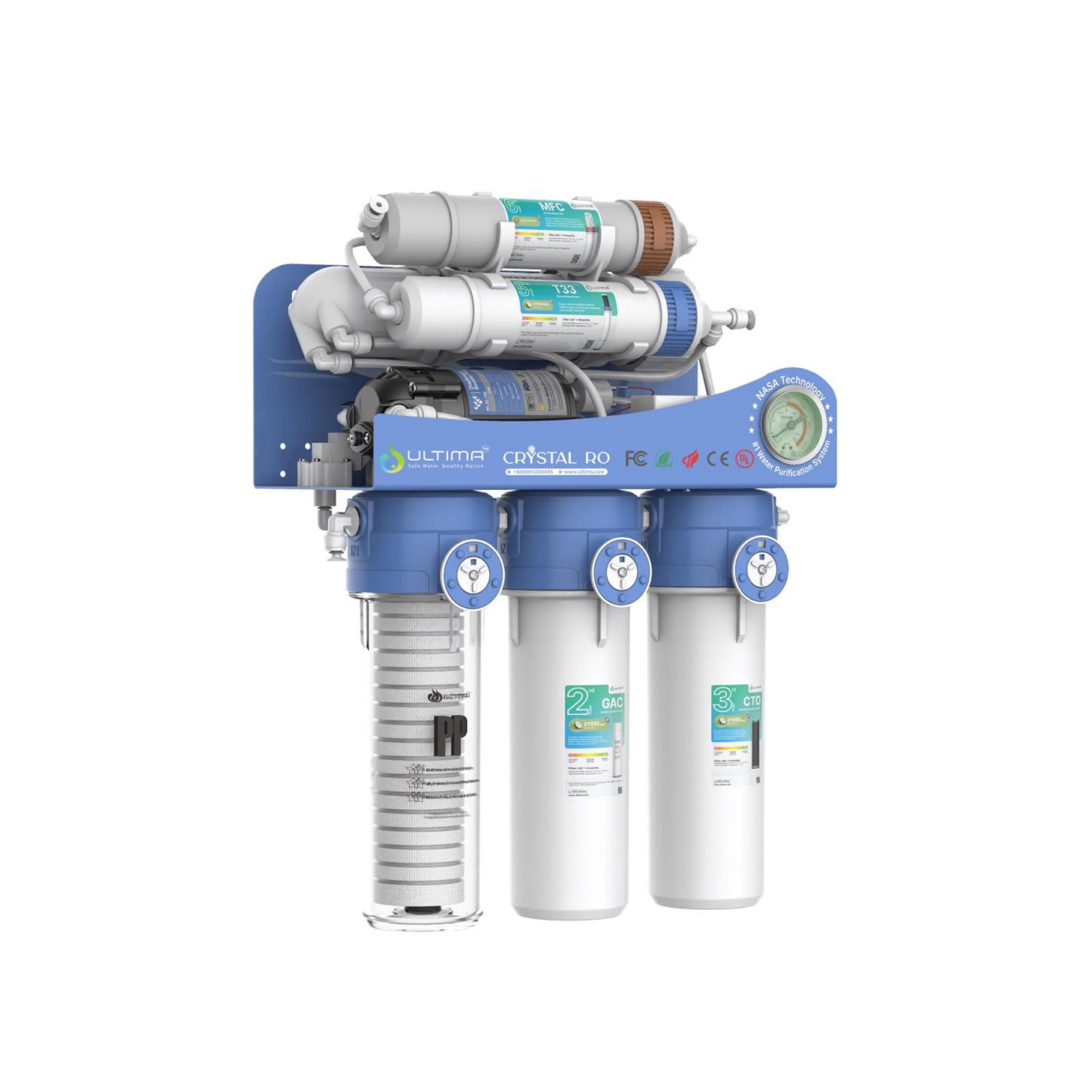 ULTIMA Crystal Gen 2 (F6) RO Water Purifier