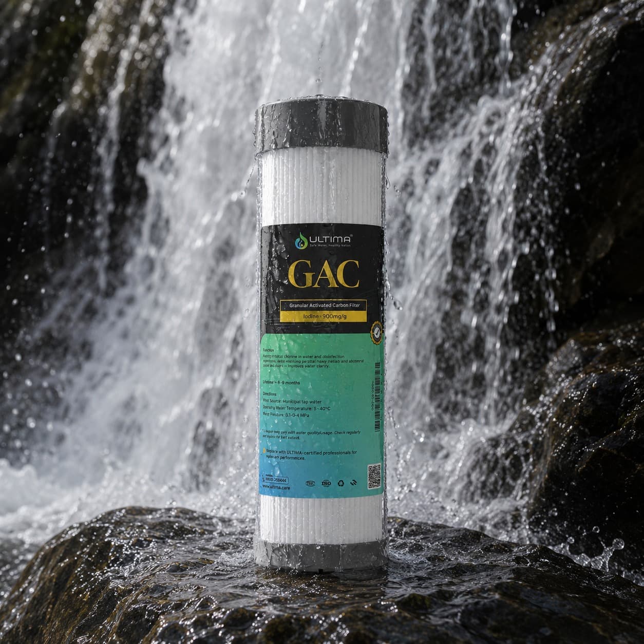 ULTIMA GAC 10" iodine-900