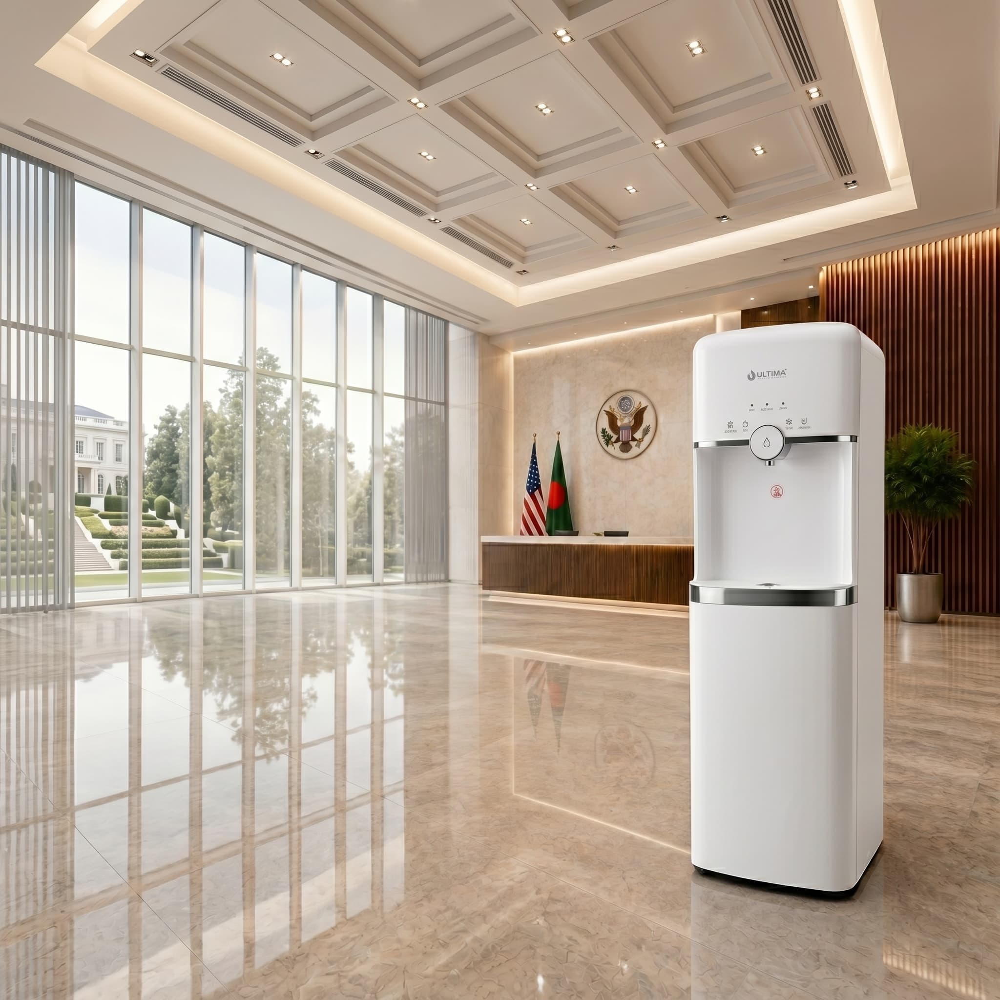 ULTIMA Elite RO self-standing hot and cold water purifier with touch control
